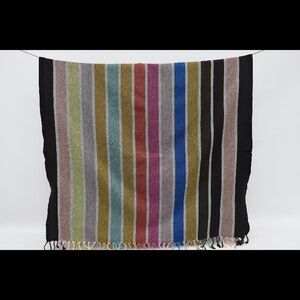 Nwot Colorful Rainbow Turkish Lightweight Beach Towel 100% Cotton